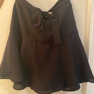 Vestique tie skirt
